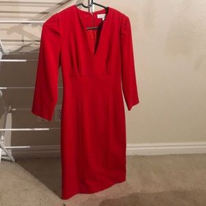 💕CALVIN KLEIN💕 Red Dress